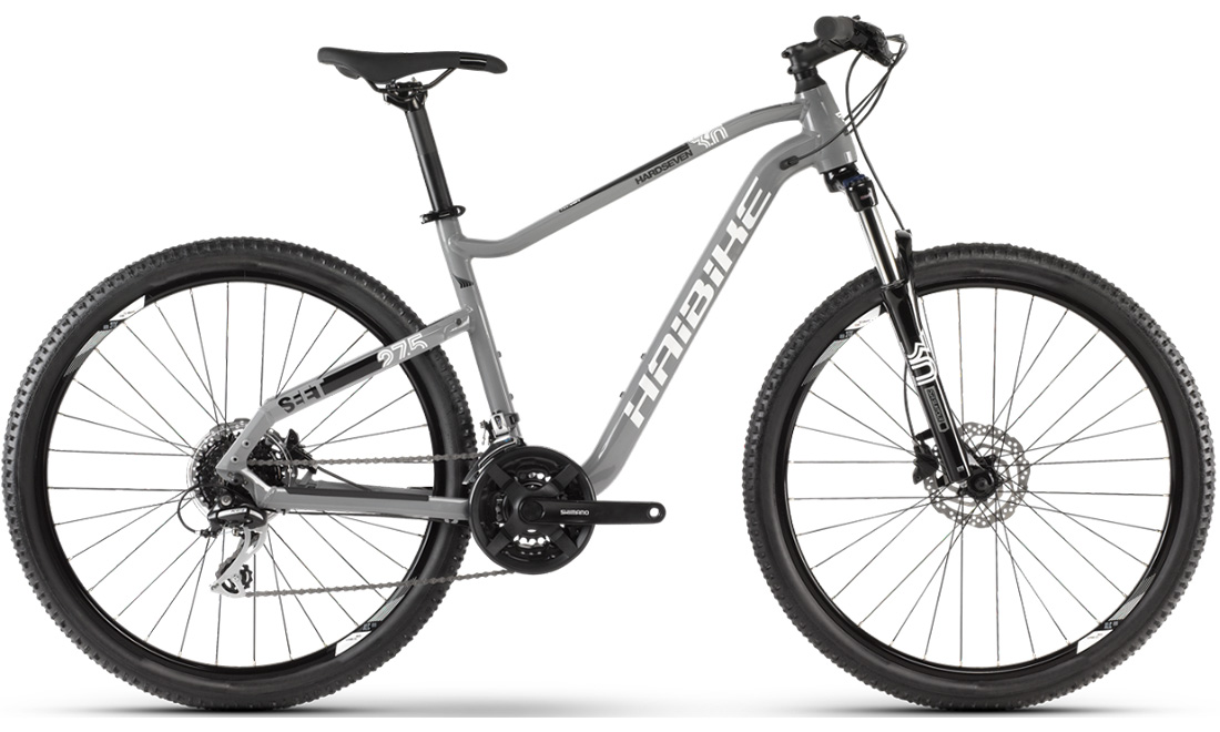 Фотография Велосипед Haibike SEET HardSeven 3.0 27,5" (2020) 2020 Серый